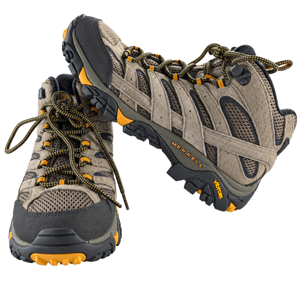Merrell Moab 2 Mid Waterproof Hiking Boots Taupe 1