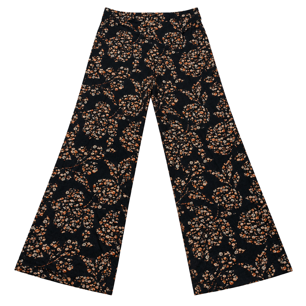 White House Black Market The Wide Leg Size XS Floral Pants 1