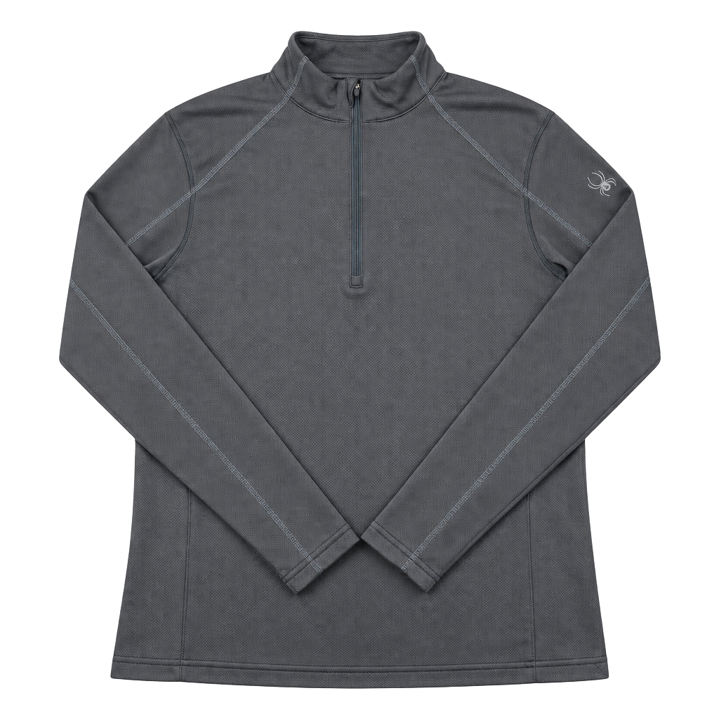 Spyder 1/4 Zip Pullover Gray 1