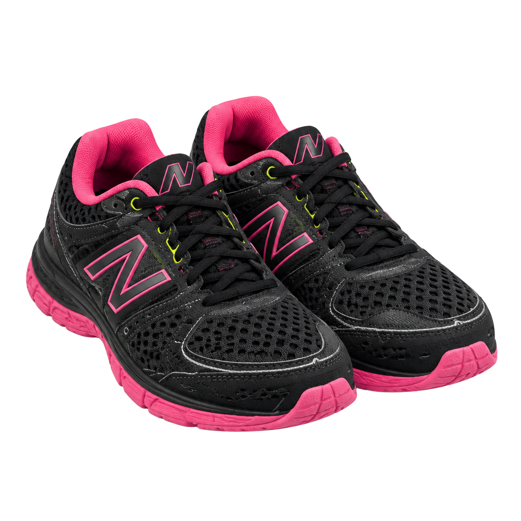 New Balance 750v1 Size 9 Black Pink Running Shoes 1