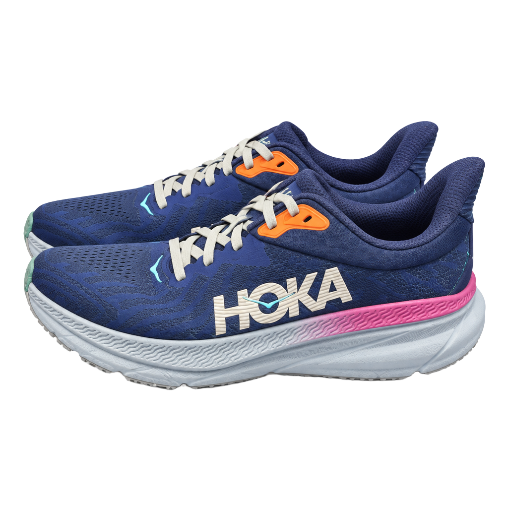 HOKA Challenger ATR 7 Running Shoes Blue Pink SIZE 8 1