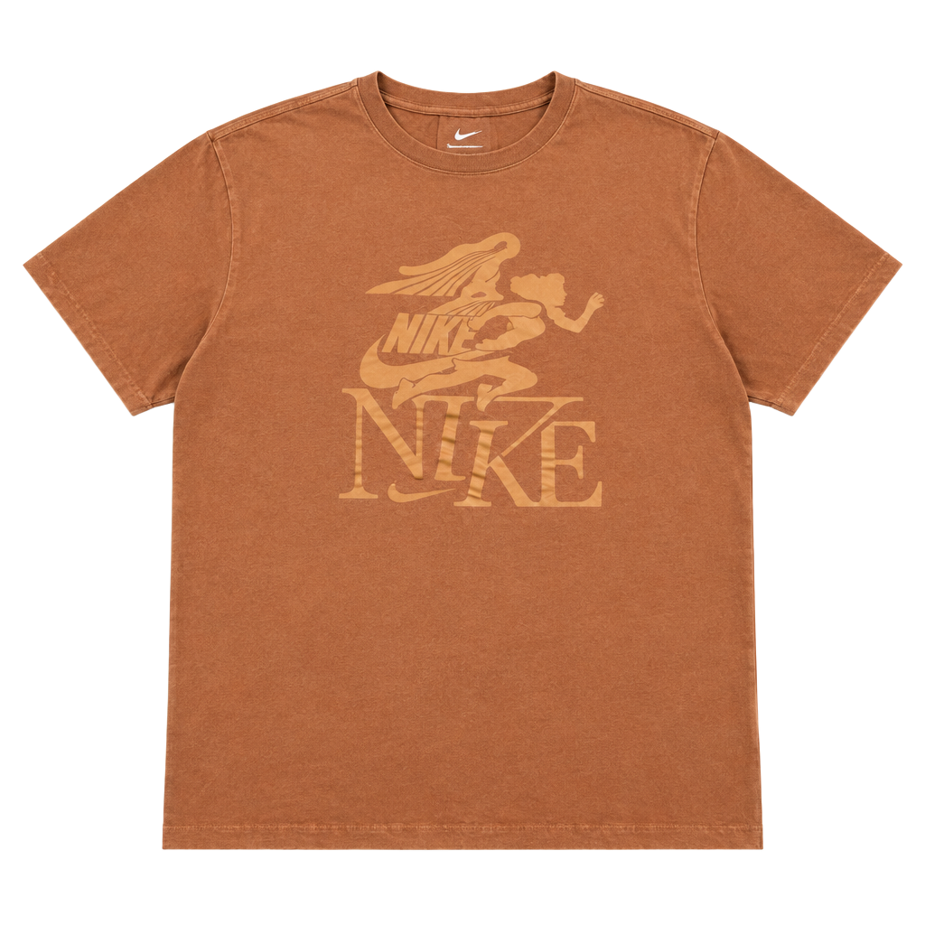 Nike The Nike Tee XXL Brown Goddess Angel Swoosh Graphic T-Shirt 1