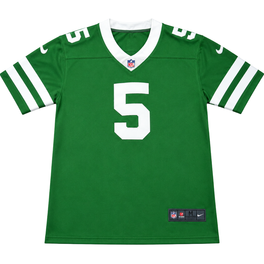 Nike New York Jets Garrett Wilson #5 On Field NFL Green Jersey Men’s M 1