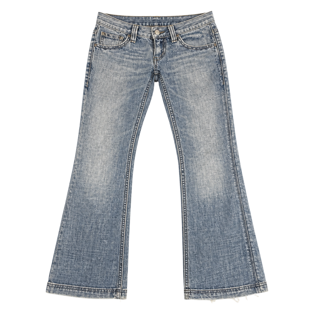 Antik Denim Embroidered Low Rise Bootcut Jeans Size 24 1