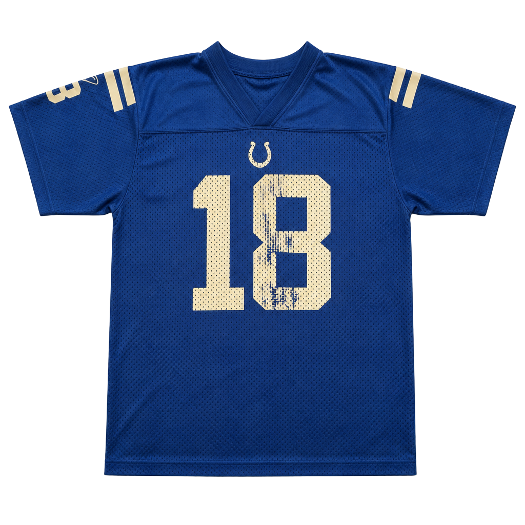 Reebok Indianapolis Colts Peyton Manning #18 NFL Football Youth Jersey Size XL 1