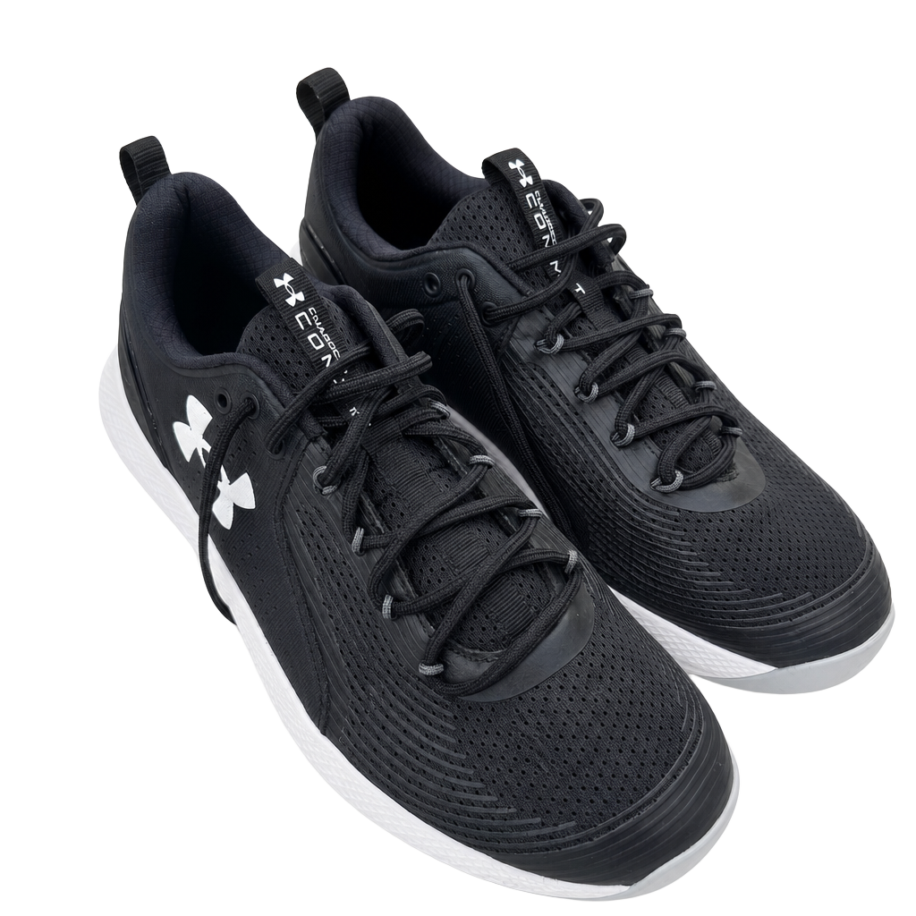 Under Armour Charged Commit TR 3 Men's Training Shoes Black/White 1