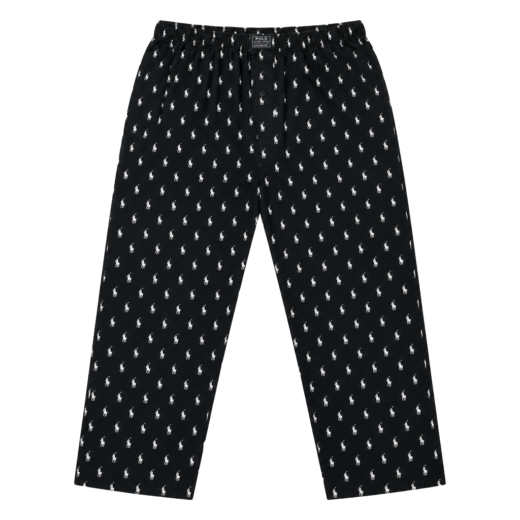 Polo Ralph Lauren Pajama Pants Size Small Black 1
