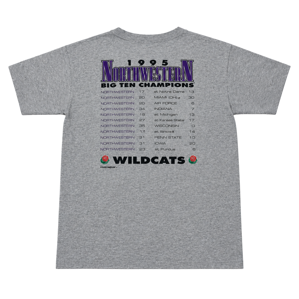 JanSport Northwestern Wildcats 1995 T-Shirt Large 1