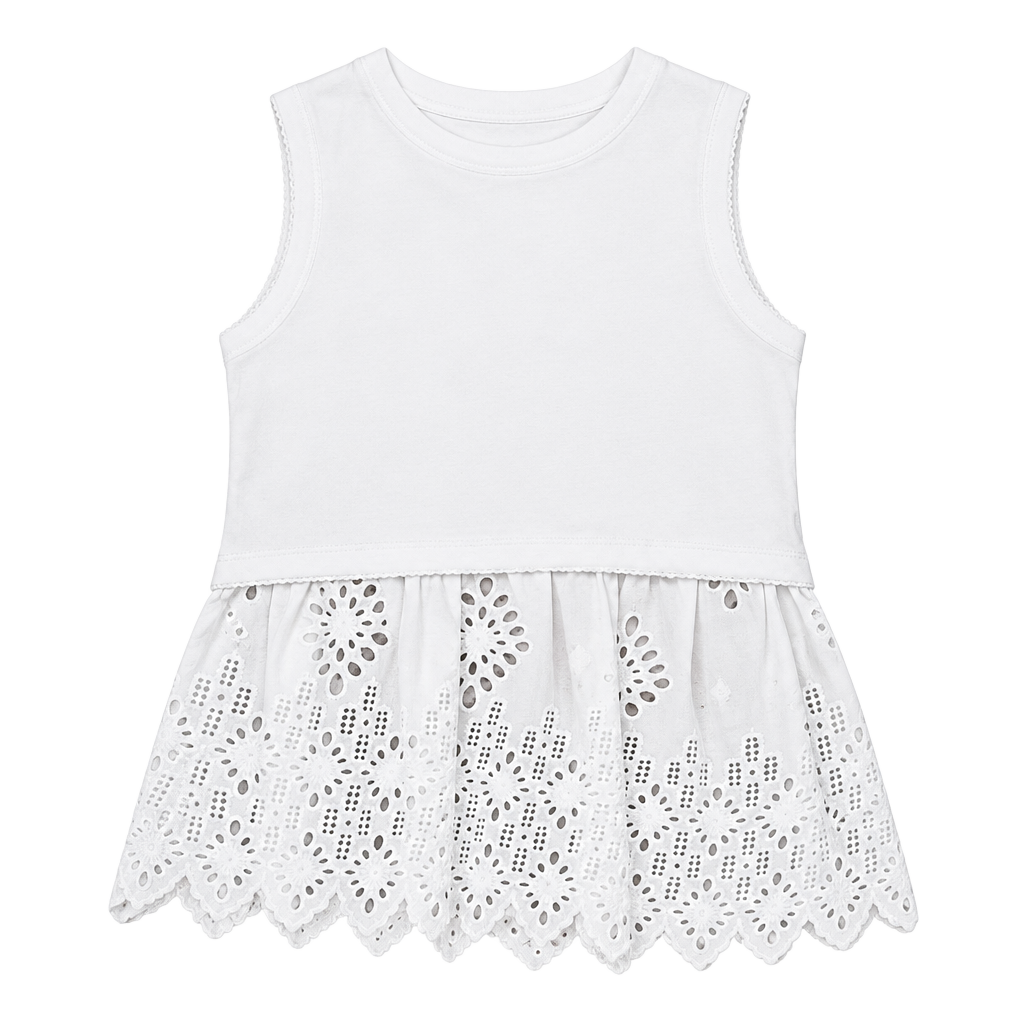 SEA New York Broderie Anglaise Voile Sleeveless Top 1