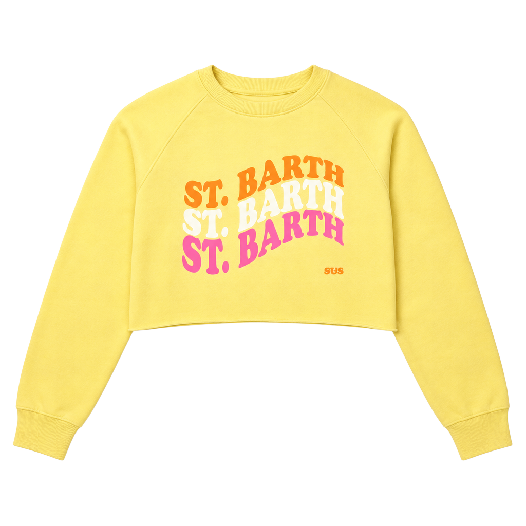 Solid & Striped The Magda Cropped Sweatshirt 1