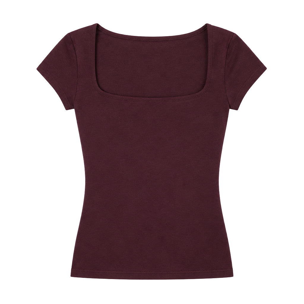 Intimately FP Square Neck fitted Top 1