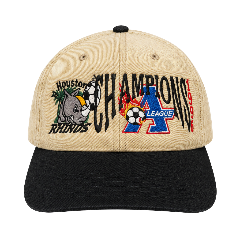 Vintage 1998 Rochester Rhinos A-League Champions Snapback Hat 1