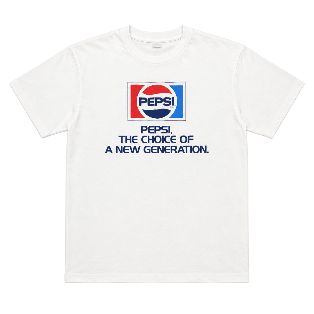 Vintage 1989 Pepsi The Choice of a New Generation T-Shirt XL 1