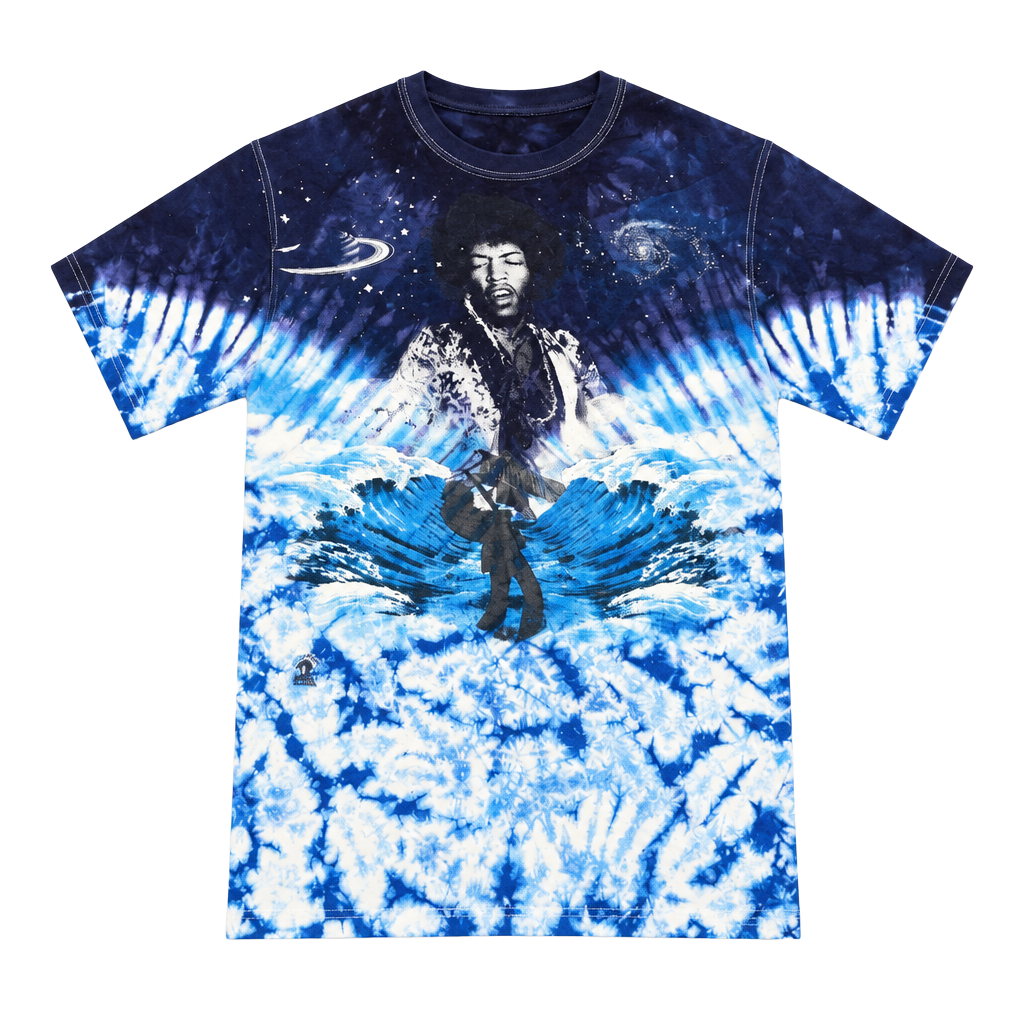 The Mountain Jimi Hendrix Cosmic Wave Graphic T-Shirt 1