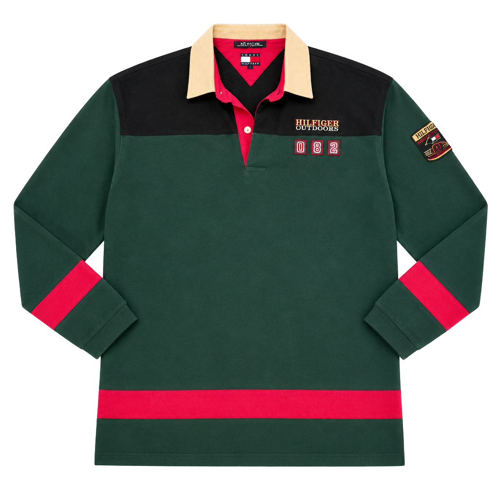 Tommy Hilfiger Outdoors Expedition Patrol 082 Rangers Polo XL 1
