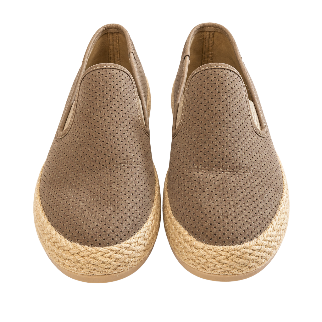 Esprit Nadine Perforated Slip-On Espadrille Flats 1
