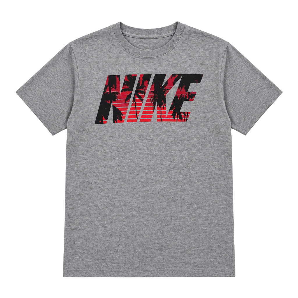 Nike Palm Tree Graphic T-Shirt Gray 1
