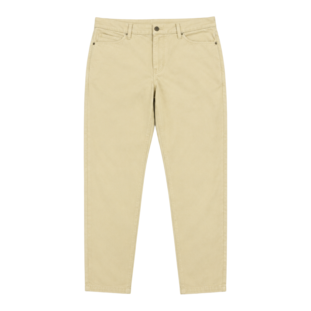 Lululemon ABC Pant Slim 34 Tan Stretch Cotton 5-Pocket 1