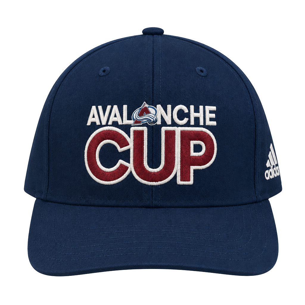 Adidas Colorado Avalanche Cup Hat Blue Snapback 1