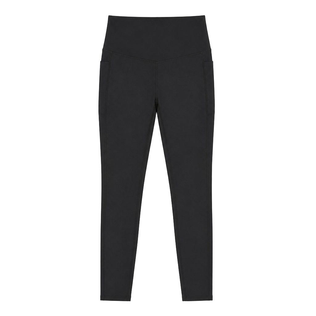 The Gym People Thick High Waist Yoga Pants with Pockets, Tummy Control Workout Running Yoga Leggings for Women 1