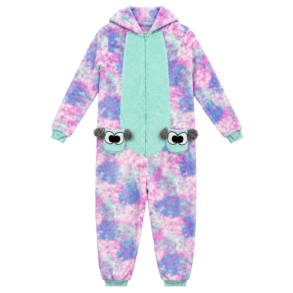 Secret Treasures Monster Onesie Pajamas Size S/CH Tie Dye 1