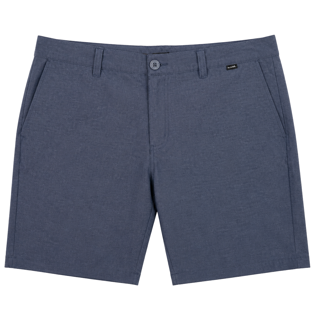 TravisMathew Men's Size 38 Blue Hybrid Performance Golf Walk Shorts 1