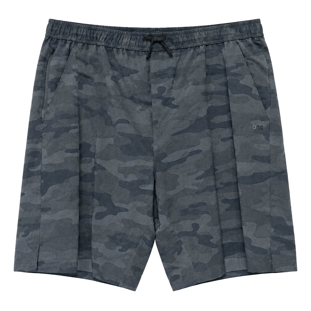 DSG Athletic Shorts XL Black Camo Workout Gym Running 1