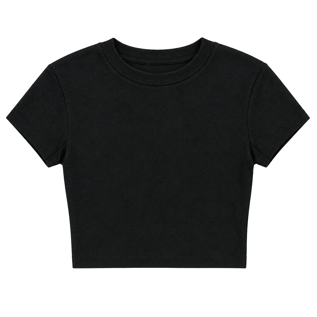 Rip Curl Black Ribbed Crop Top Size XS 1