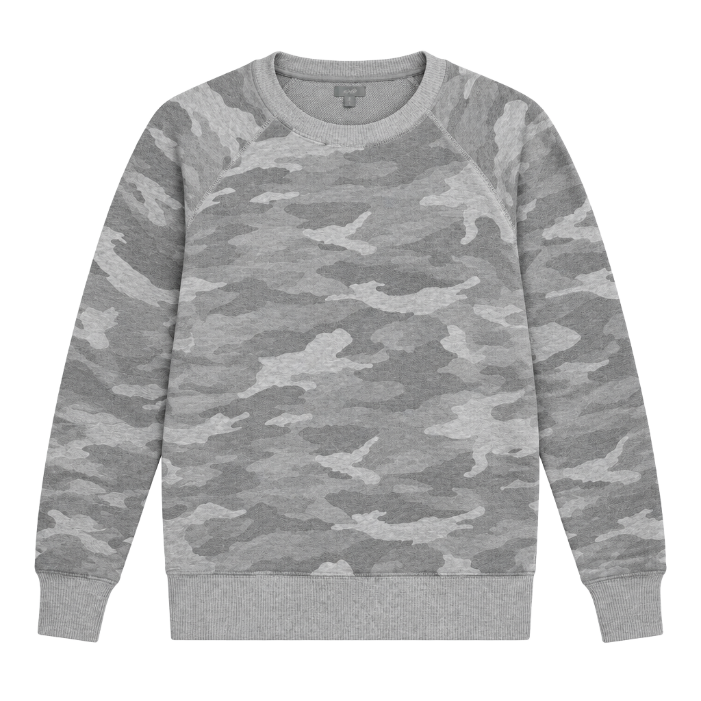 Aerie camouflage crew neck sweatshirt 1