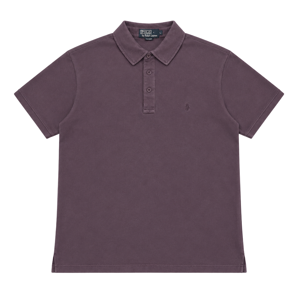 Vintage 90s Polo by Ralph Lauren Polo Shirt Size L Purple Cotton 1