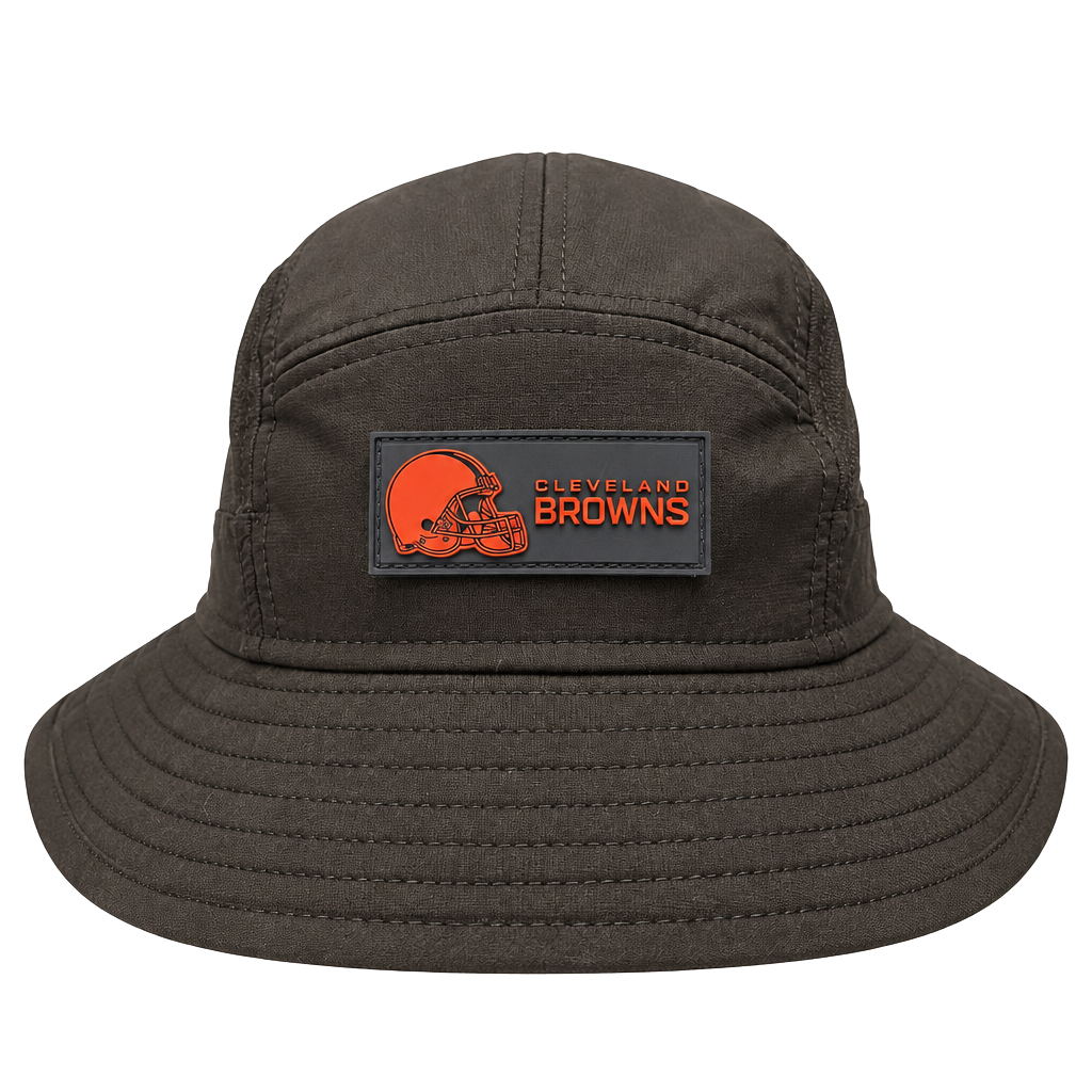 New Era Cleveland Browns 2025 NFL Sideline Bucket Hat Brown S/M New With Tags 1