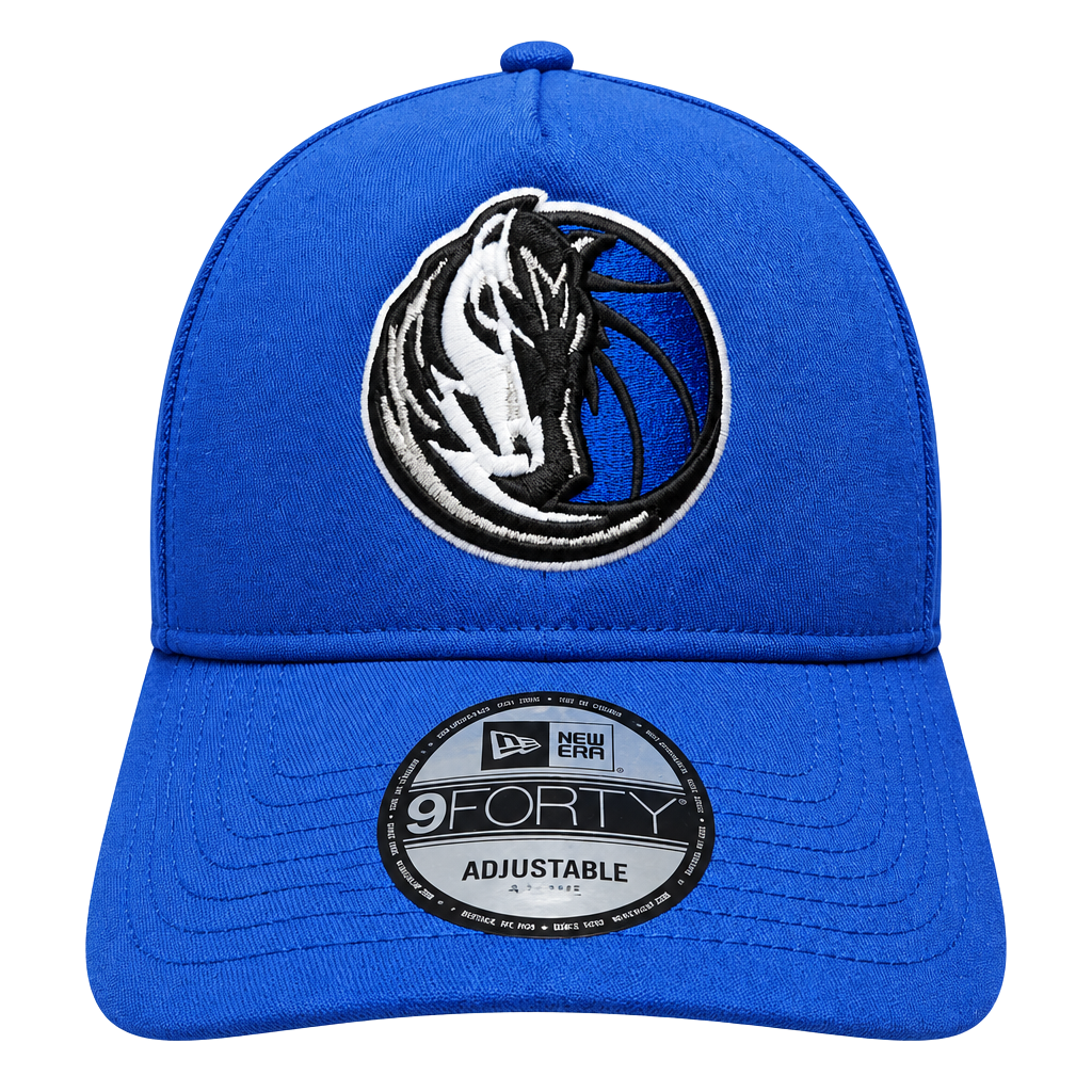 New Era Dallas Mavericks 9FORTY Trucker Hat Royal Blue Adjustable NWT 1