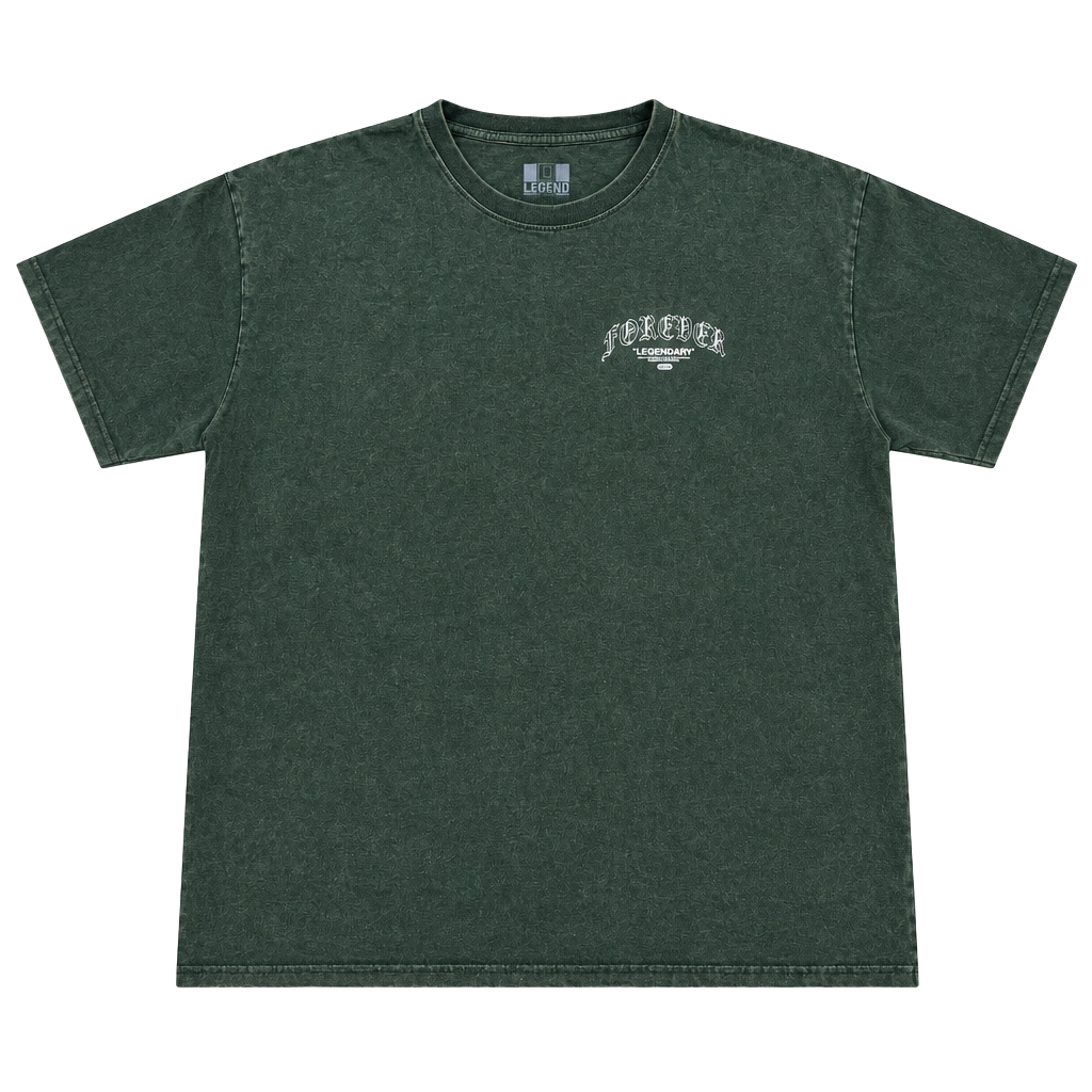 Legend Legend Forever T-Shirt Size 2XL Green Graphic Tee 1