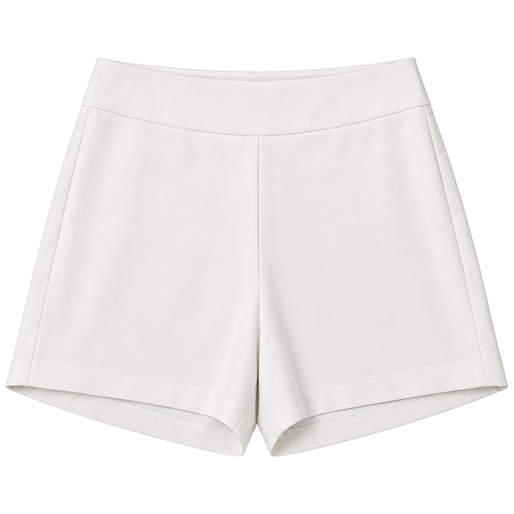 Madison Tailored Shorts Size 4 White 1