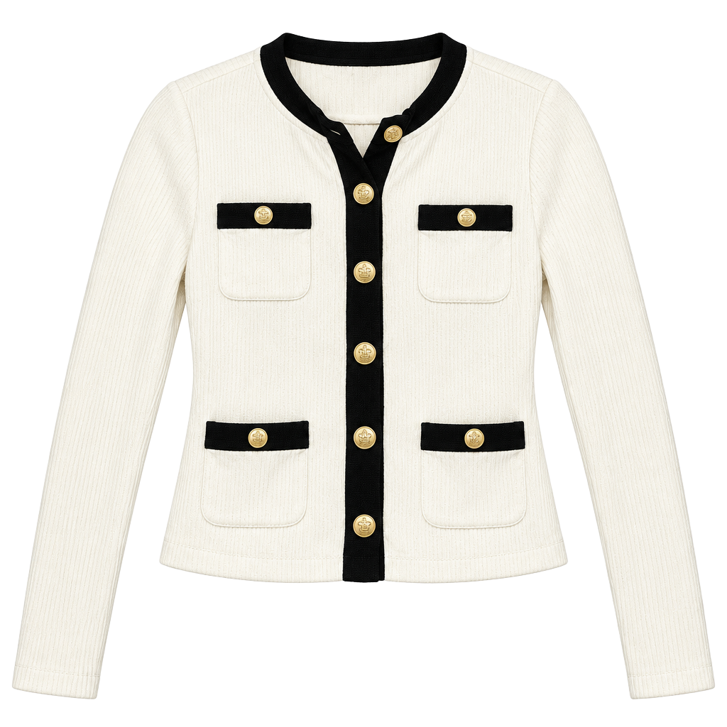 J. Crew Emilie Sweater Lady Jacket Size S White 1