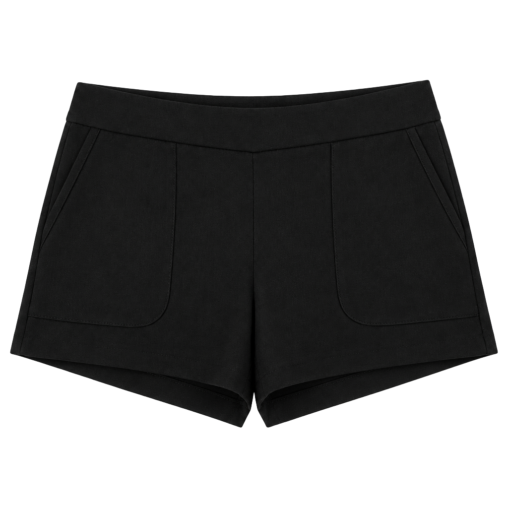 Marie Oliver Shorts Size S Black Pocket Tailored 1