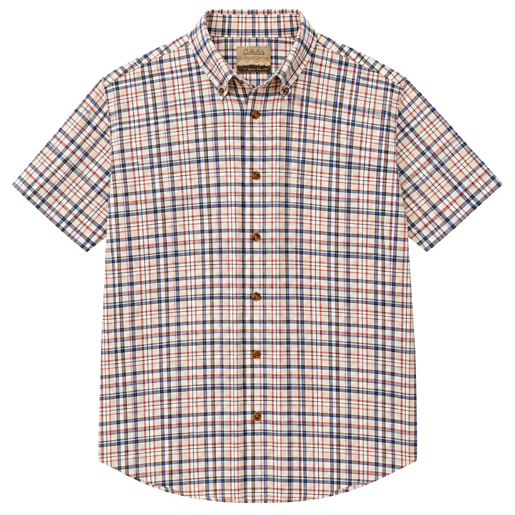 Men’s Cabela's Outfitter Series Size XL Plaid Shirt 1