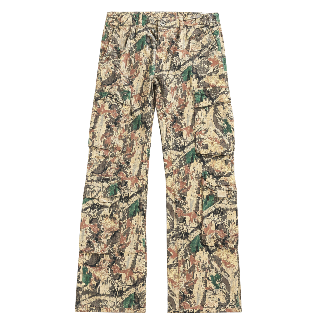 Comfortable camouflage jeans 1