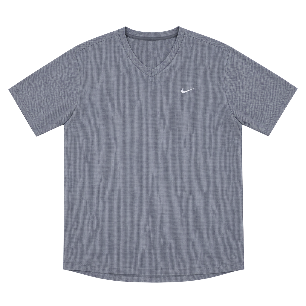 Nike Sphere V-Neck T-Shirt Men’s Size XL Gray Athletic 1