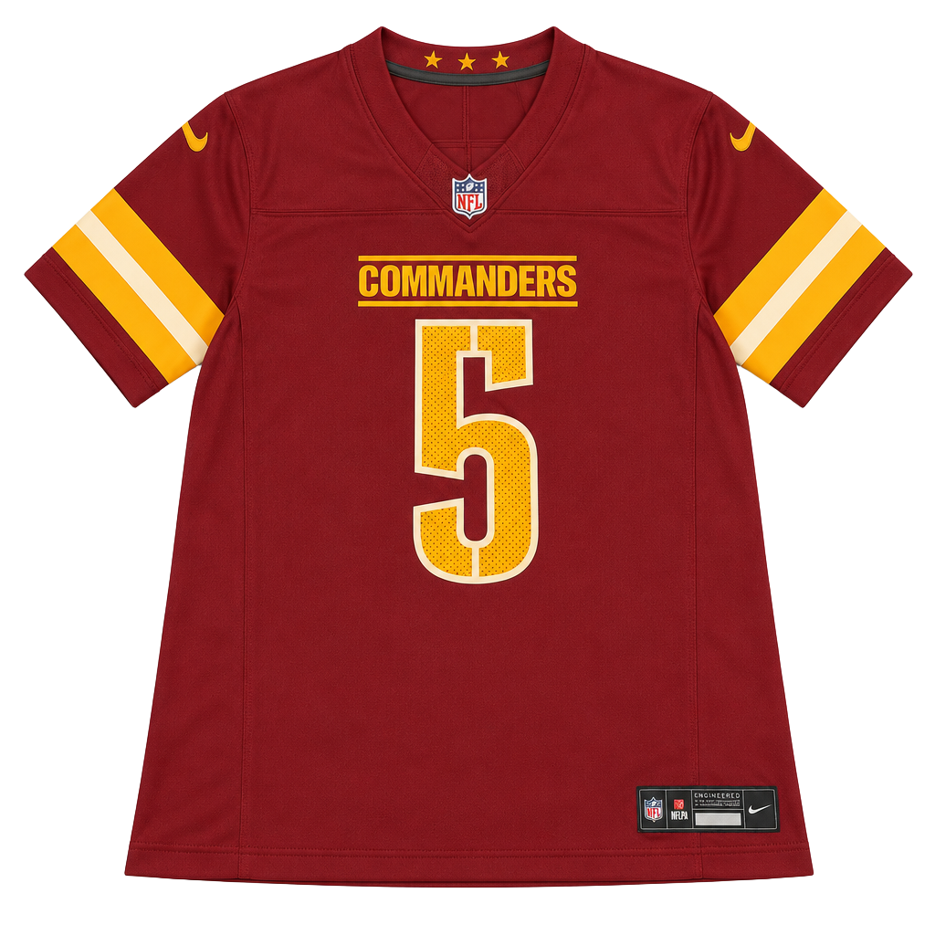 NWT Nike Jayden Daniels Washington Commanders NFL Jersey Burgundy Men's Size L 1