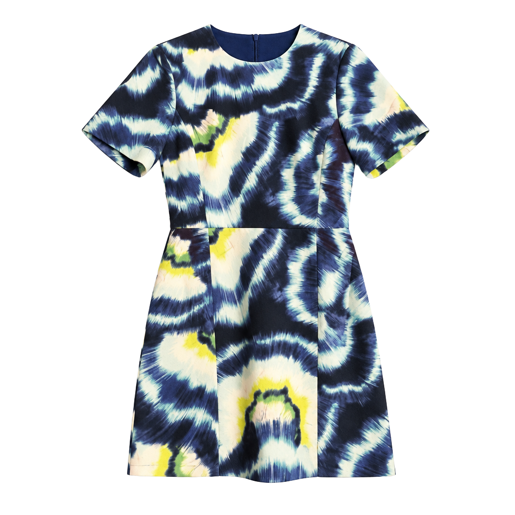 French Connection Annisa Whisper Print Mini Dress 003-161 1