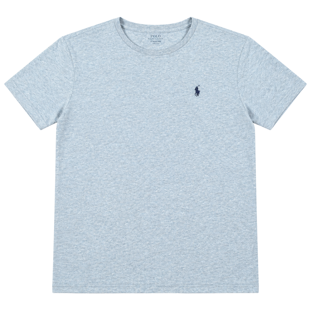 Polo Ralph Lauren T-Shirt Size M Blue Heather Short Sleeve Logo 1