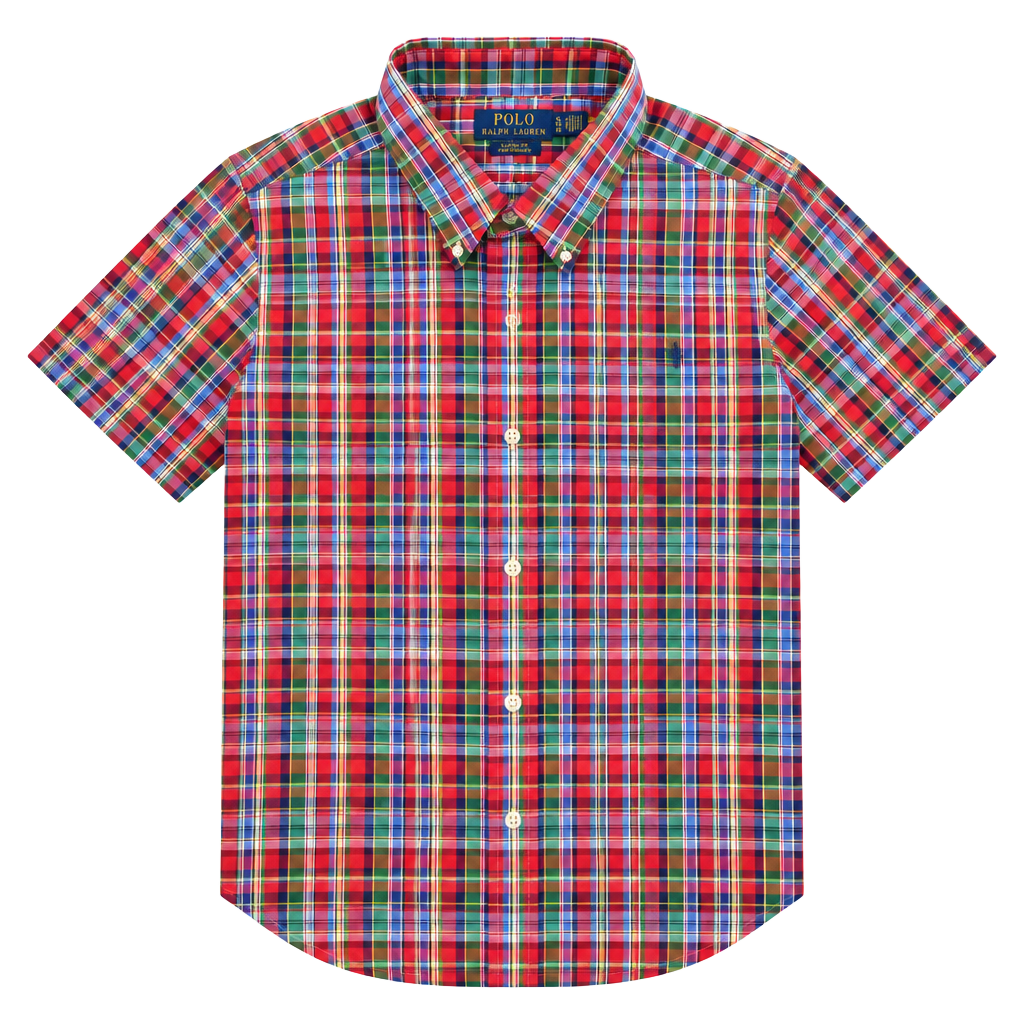 Polo Ralph Lauren Classic Fit Performance Plaid Shirt Size XL 1