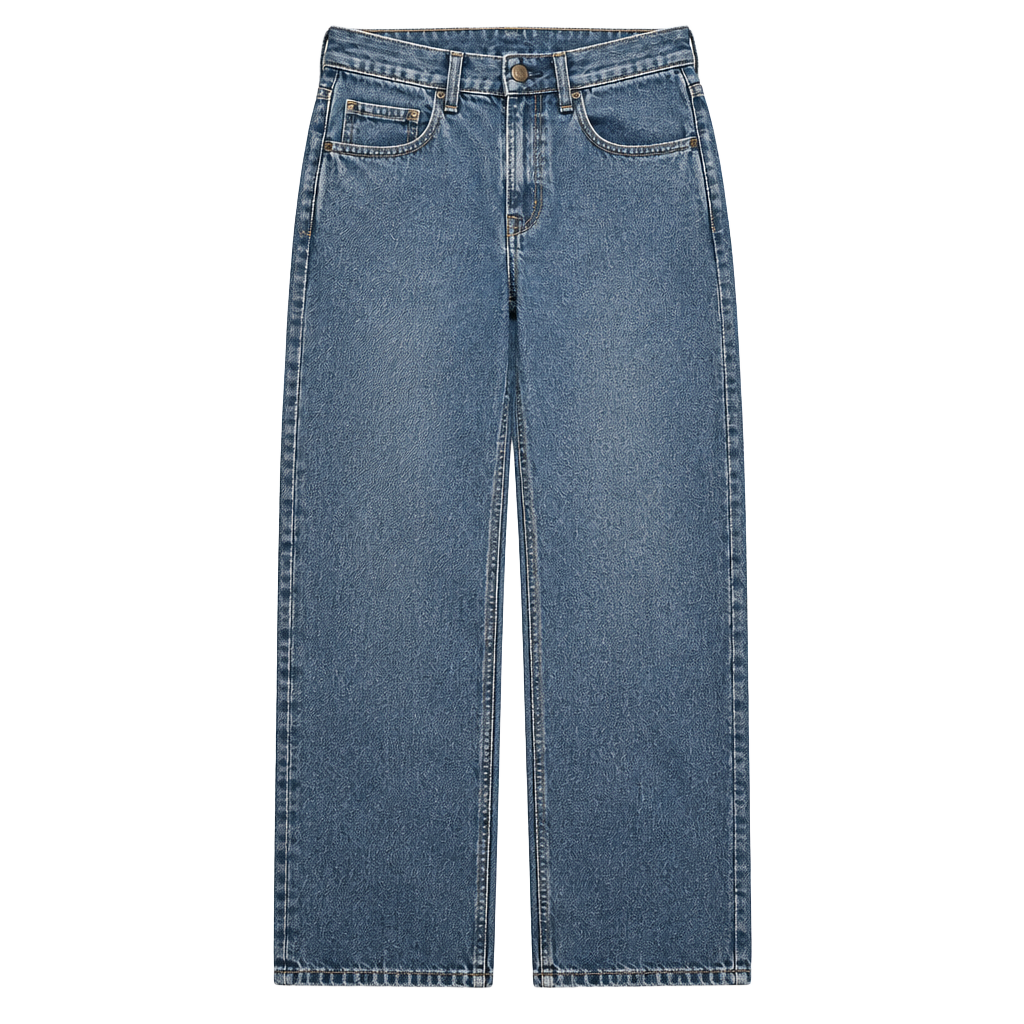 Hollister Low-Rise Baggy Jeans Size 000R W23 Blue Denim 1