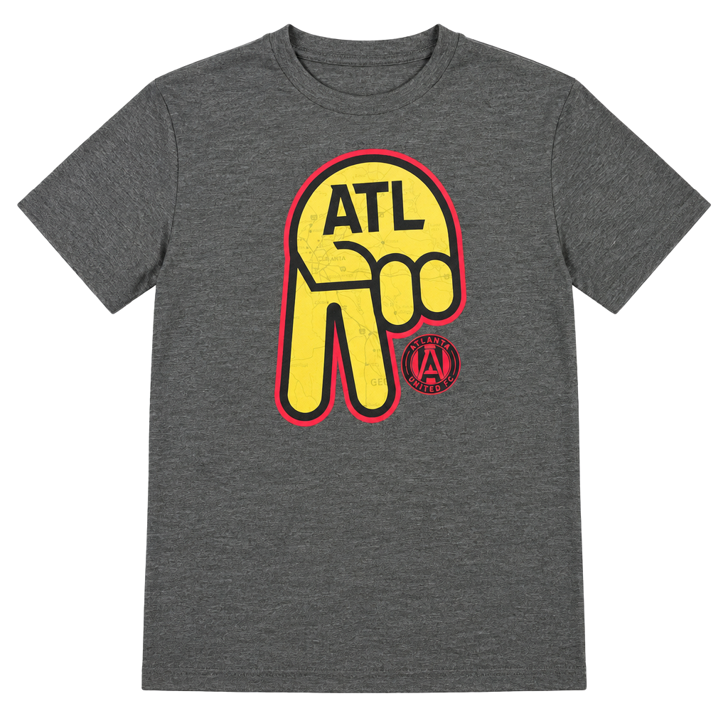 Fanatics Atlanta United FC T-Shirt Size S Gray ATL Soccer 1