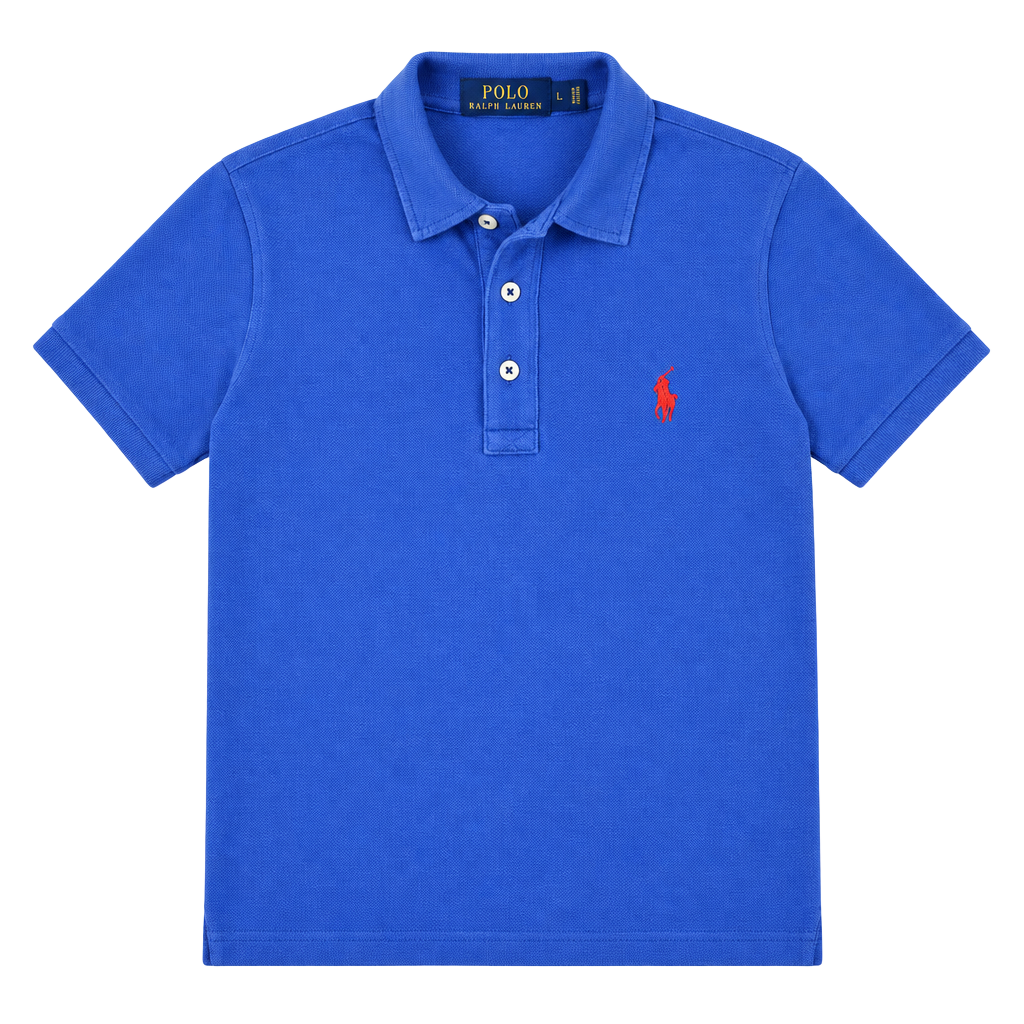 Polo Ralph Lauren Featherweight Mesh Polo Shirt Size L Blue 1