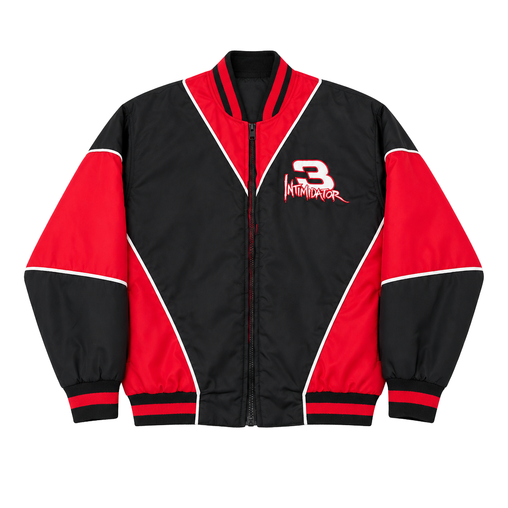 Vintage Dale Earnhardt #3 Intimidator NASCAR Racing Jacket Nutmeg M 1