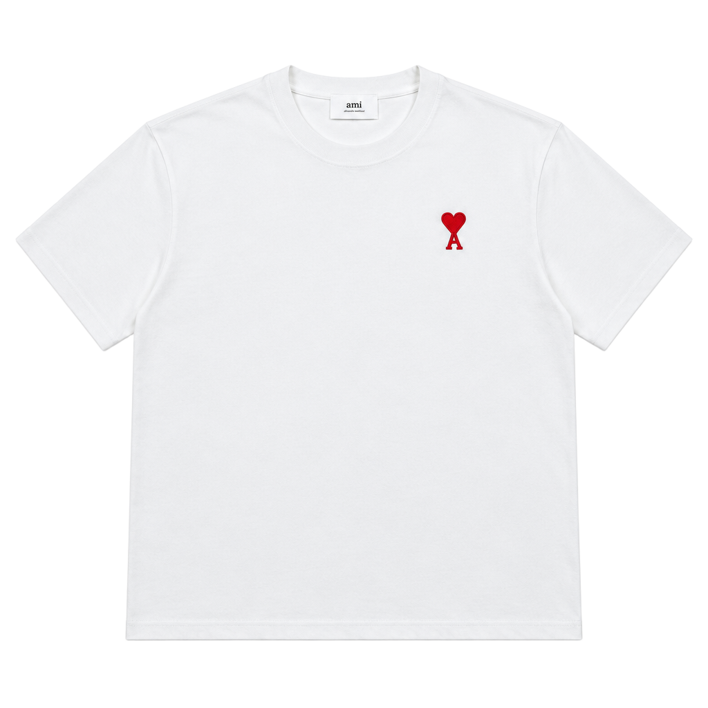 Authentic New Ami Paris Ami De Coeur T-Shirt Size M 1
