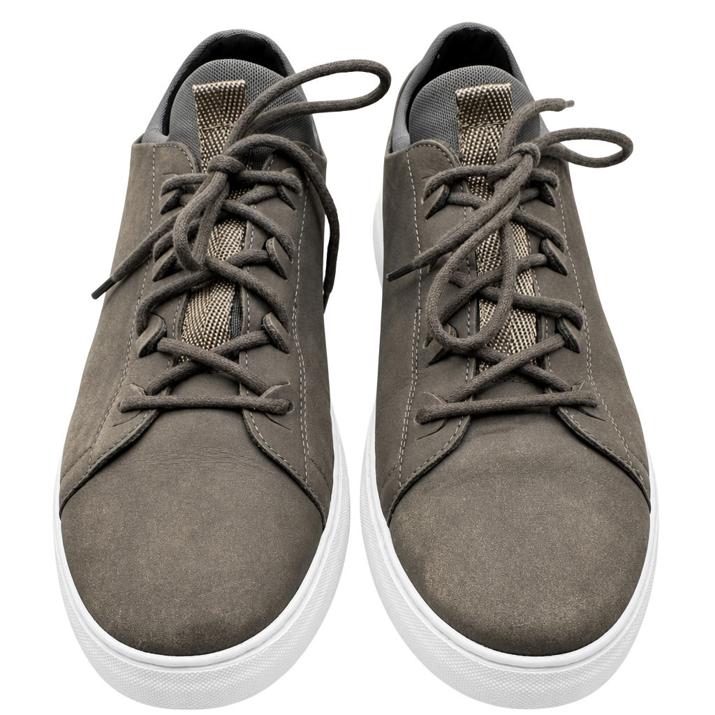 Samuel Hubbard Flight Sneakers Gray Leather 10.5 1
