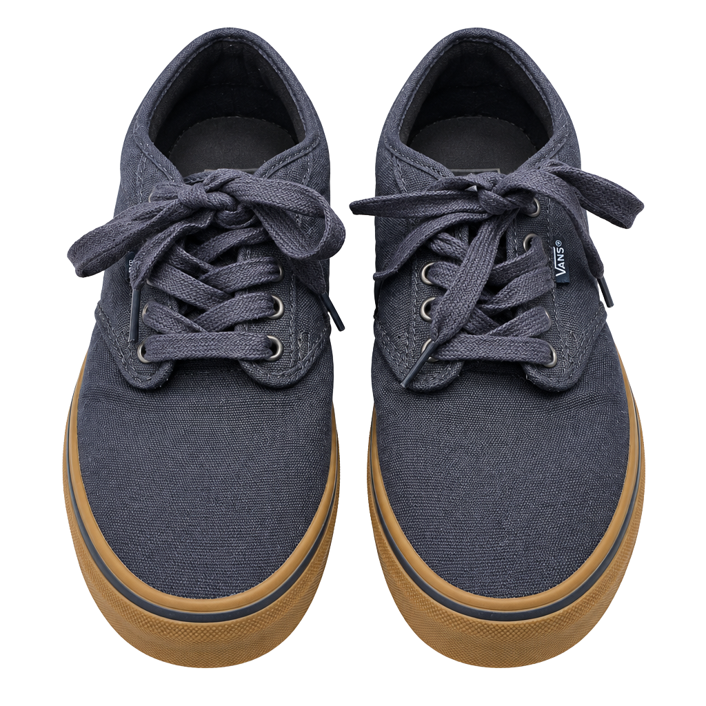 Vans Atwood Navy Gum Canvas Skate Shoes 1